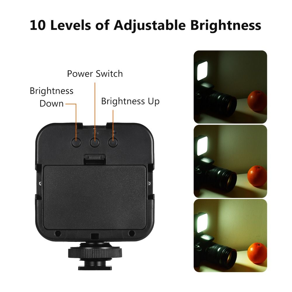ポータブル写真撮影ホットシューマウントアダプター 6500K - Photography Lighting Brand のレビューと価格