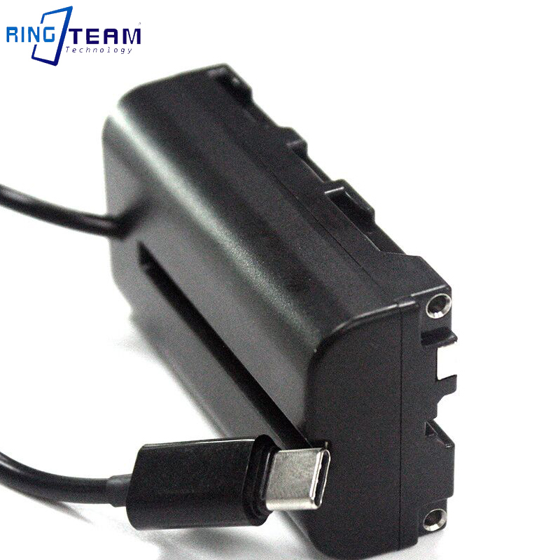 Type C 電源ケーブルと NP-F550 NP-F970 - Photography Lighting For Dummies のレビューと価格