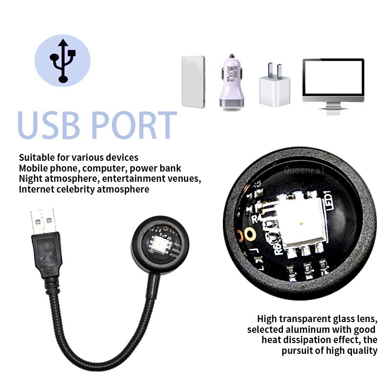 カラフルなグラデーションUSBサンセットランプホーム背景装飾 - Photography Lighting Home のレビューと価格
