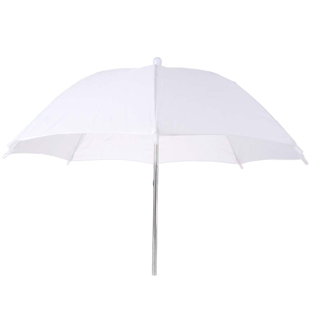 50cm/20インチ撮影用傘 金属ハンドル付き ホワイトソフ - Photography Lighting Diffuser のレビューと価格