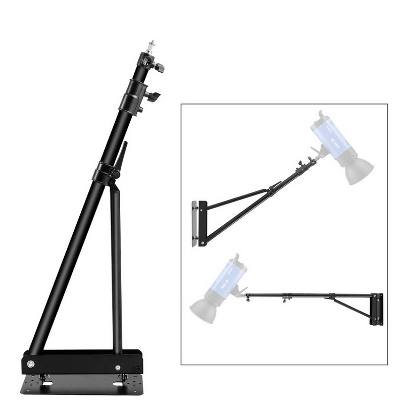 三角形のベースを備えた壁取り付けブームアーム,最大長さ51イ - Photography Lighting Triangle のレビューと価格